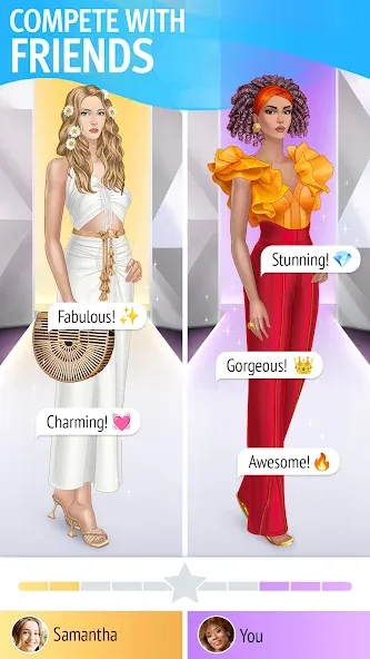 Pocket Styler: Fashion Stars (Покет Стайлер) [МОД Бесконечные деньги] Screenshot 1