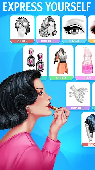 Pocket Styler: Fashion Stars (Покет Стайлер) [МОД Бесконечные деньги] Screenshot 4