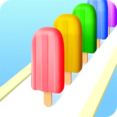 Взломанная Popsicle Stack (Попсикл Стэк)  [МОД Mega Pack]
