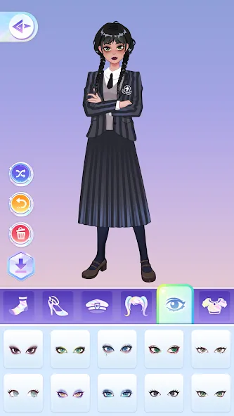 YoYa: Dress Up Fashion Girl (ЙоЯ) [МОД Бесконечные монеты] Screenshot 1