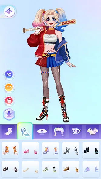 YoYa: Dress Up Fashion Girl (ЙоЯ) [МОД Бесконечные монеты] Screenshot 2