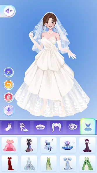 YoYa: Dress Up Fashion Girl (ЙоЯ) [МОД Бесконечные монеты] Screenshot 3