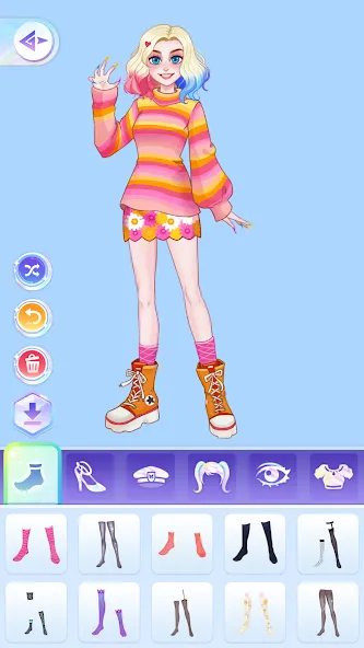 YoYa: Dress Up Fashion Girl (ЙоЯ) [МОД Бесконечные монеты] Screenshot 4