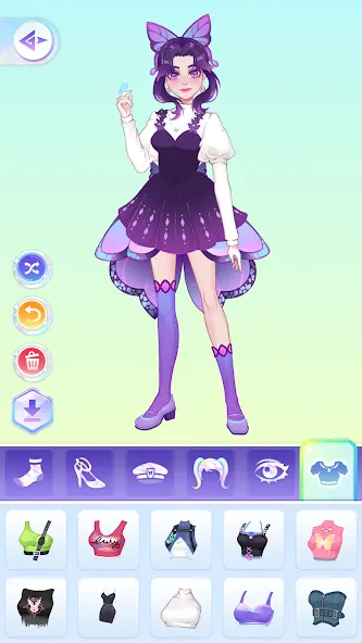 YoYa: Dress Up Fashion Girl (ЙоЯ) [МОД Бесконечные монеты] Screenshot 5