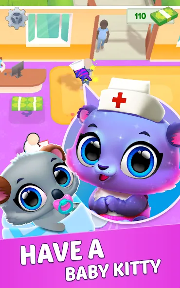 Cute Animals: Pet Doctor (Мрдж Кьют Энималс) [МОД Меню] Screenshot 2