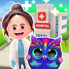 Скачать взлом Cute Animals: Pet Doctor (Мрдж Кьют Энималс)  [МОД Меню]