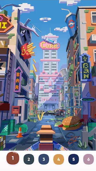 Color Time - Paint by Number (Колор Тайм) [МОД Много денег] Screenshot 5