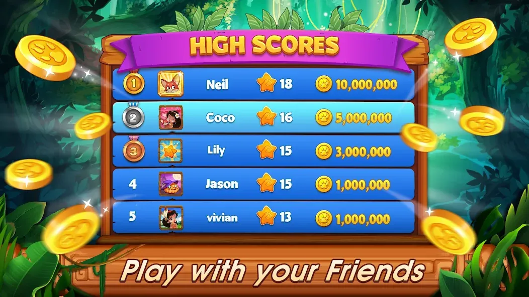 Solitaire Tripeaks: Card Games (Солитер Трипикс) [МОД Бесконечные деньги] Screenshot 4