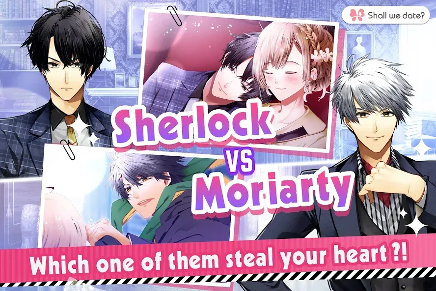 Guard me, Sherlock! - otome [МОД Бесконечные монеты] Screenshot 3