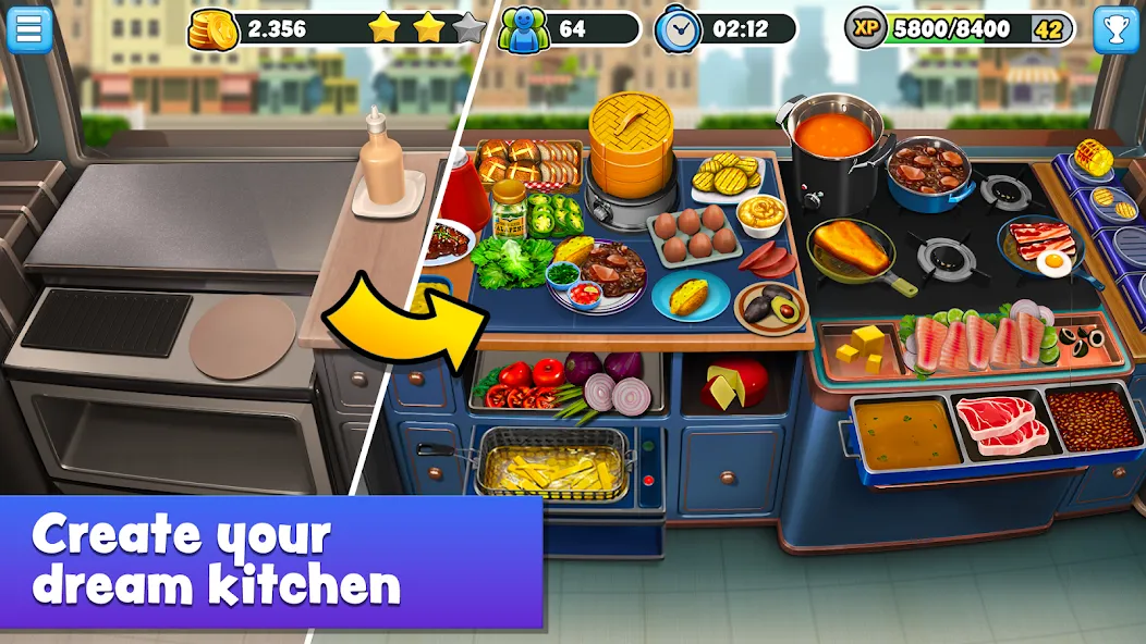 Food Truck Chef™ Cooking Games (Фуд Трак Шеф) [МОД Unlocked] Screenshot 3