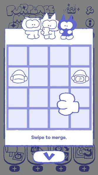 PURPLACE Merge Puzzle (Парплейс Мрдж Паззл) [МОД Много денег] Screenshot 2