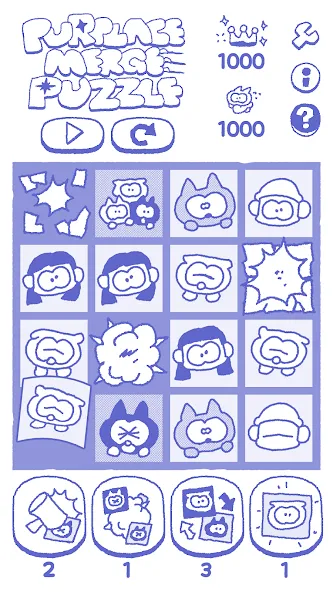 PURPLACE Merge Puzzle (Парплейс Мрдж Паззл) [МОД Много денег] Screenshot 3