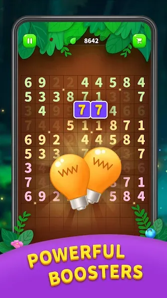 Number Match - Ten Pair Puzzle (Намбер Матч) [МОД Бесконечные монеты] Screenshot 3