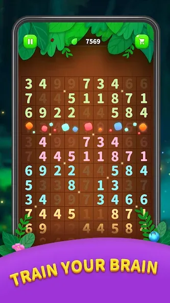 Number Match - Ten Pair Puzzle (Намбер Матч) [МОД Бесконечные монеты] Screenshot 5