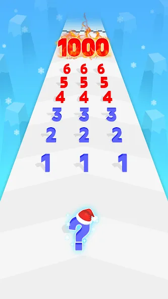 Number Merge: Run Master 3D (Намбер Мердж) [МОД Unlocked] Screenshot 1