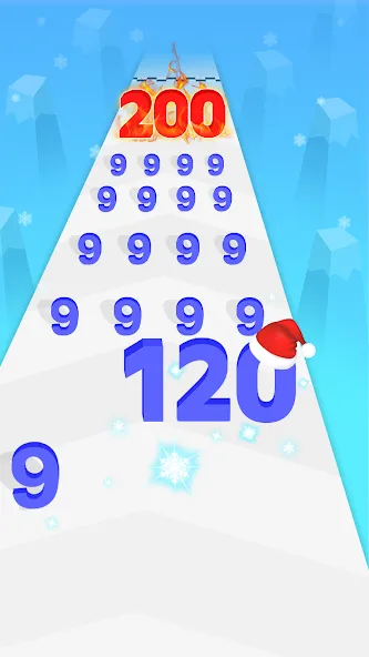 Number Merge: Run Master 3D (Намбер Мердж) [МОД Unlocked] Screenshot 2