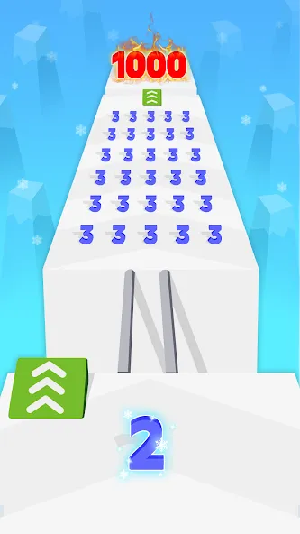Number Merge: Run Master 3D (Намбер Мердж) [МОД Unlocked] Screenshot 4
