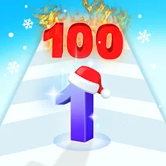 Взломанная Number Merge: Run Master 3D (Намбер Мердж)  [МОД Unlocked]