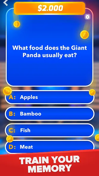 Millionaire - Quiz & Trivia [МОД Бесконечные монеты] Screenshot 2