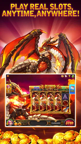 Cash Bay Casino - Slots game (Кэш Бэй Казино) [МОД Много денег] Screenshot 1