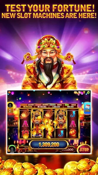 Cash Bay Casino - Slots game (Кэш Бэй Казино) [МОД Много денег] Screenshot 2