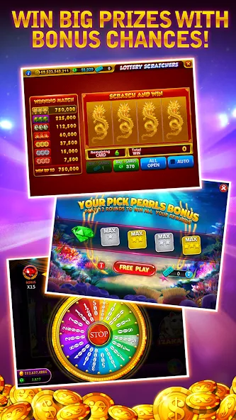 Cash Bay Casino - Slots game (Кэш Бэй Казино) [МОД Много денег] Screenshot 4