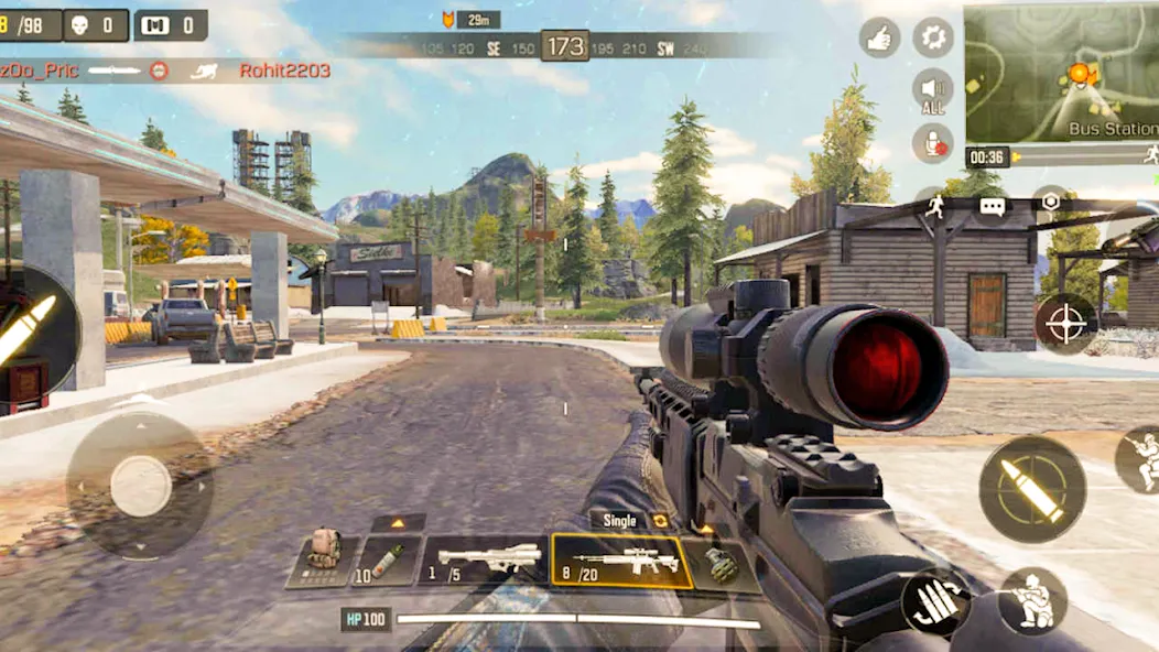 Cover Target: Offline Sniper [МОД Unlimited Money] Screenshot 2