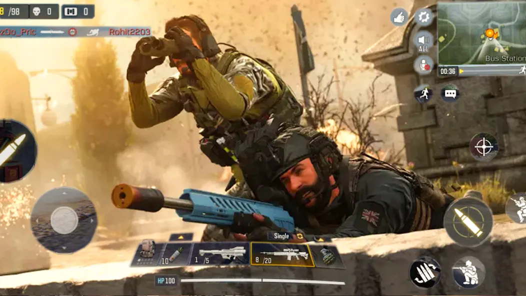 Cover Target: Offline Sniper [МОД Unlimited Money] Screenshot 5