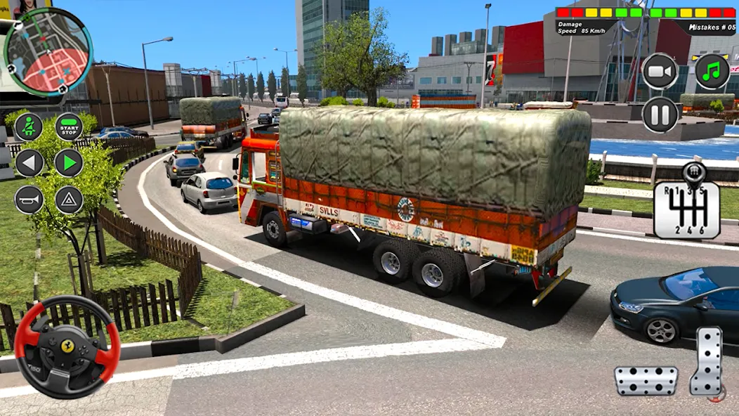 Indian Heavy Truck Delivery 3D [МОД Много денег] Screenshot 4
