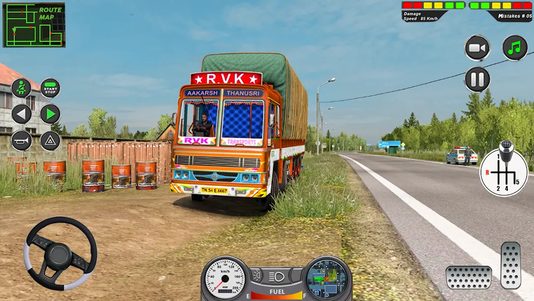 Indian Heavy Truck Delivery 3D [МОД Много денег] Screenshot 5