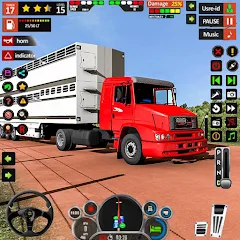 Взломанная American Cargo City Driving 3D  [МОД Unlimited Money]