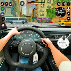 Скачать взломанную Modern Taxi Car Glory Driving  [МОД Unlocked]