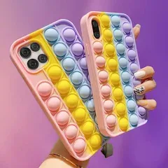 Взломанная Pop it Fidget: ASMR Antistress (Поп ит Фиджет)  [МОД Все открыто]