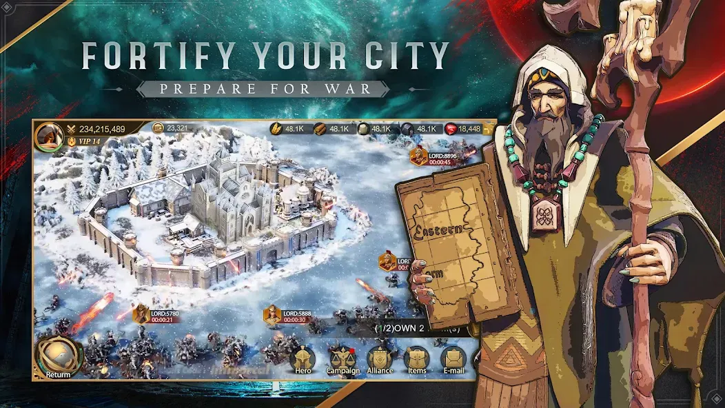 Land of Empires: Immortal (Лэнд оф Эмпайрс) [МОД Много денег] Screenshot 2