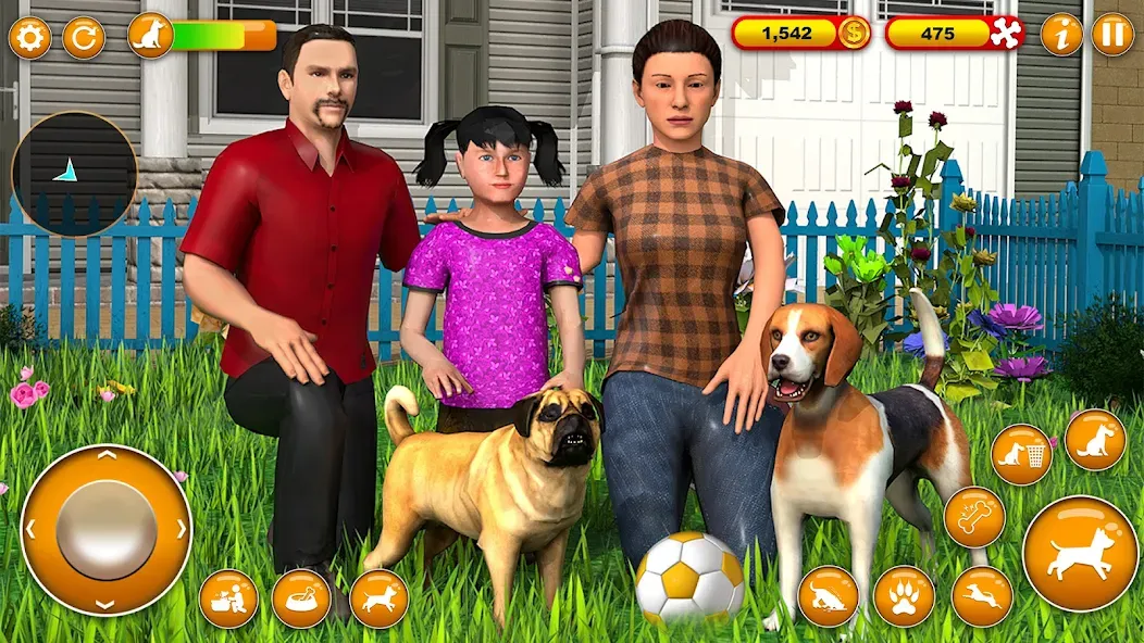 Pet Dog Family Adventure Games [МОД Unlocked] Screenshot 5