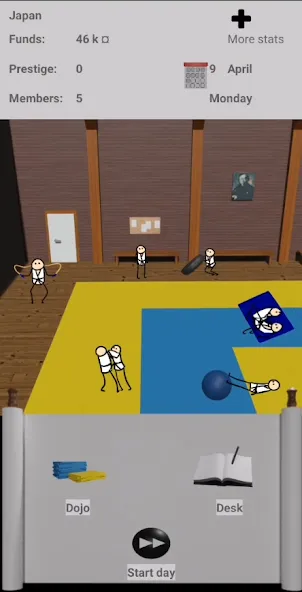 My Judo Dojo (Мой Дзюдо Додз Моя Дзюдо Додз) [МОД Много монет] Screenshot 3