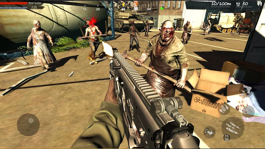 Zombie Game:Trigger Survivor (Зомби Гейм) [МОД Unlocked] Screenshot 2