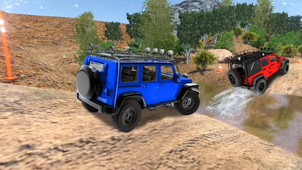 4X4 Offroad SUV Driving Games [МОД Много денег] Screenshot 1