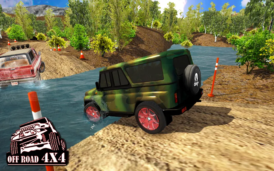 Offroad Jeep Racing Extreme [МОД Unlocked] Screenshot 5