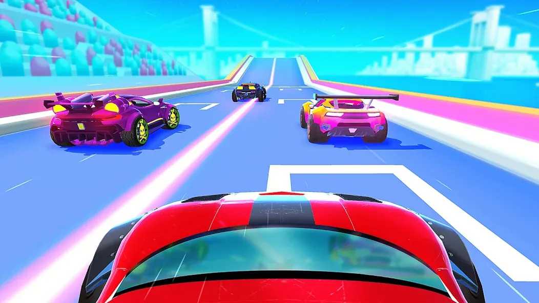 SUP Multiplayer Racing Games (СУП Мультиплеер Рейсинг) [МОД Бесконечные монеты] Screenshot 1