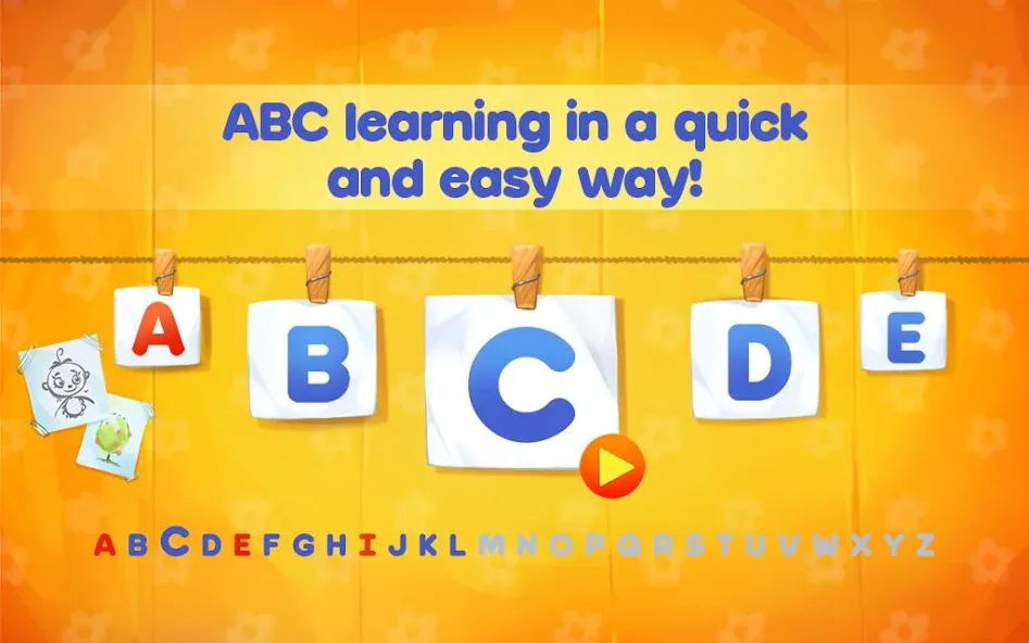 ABC Alphabet! ABCD games! [МОД Много монет] Screenshot 1