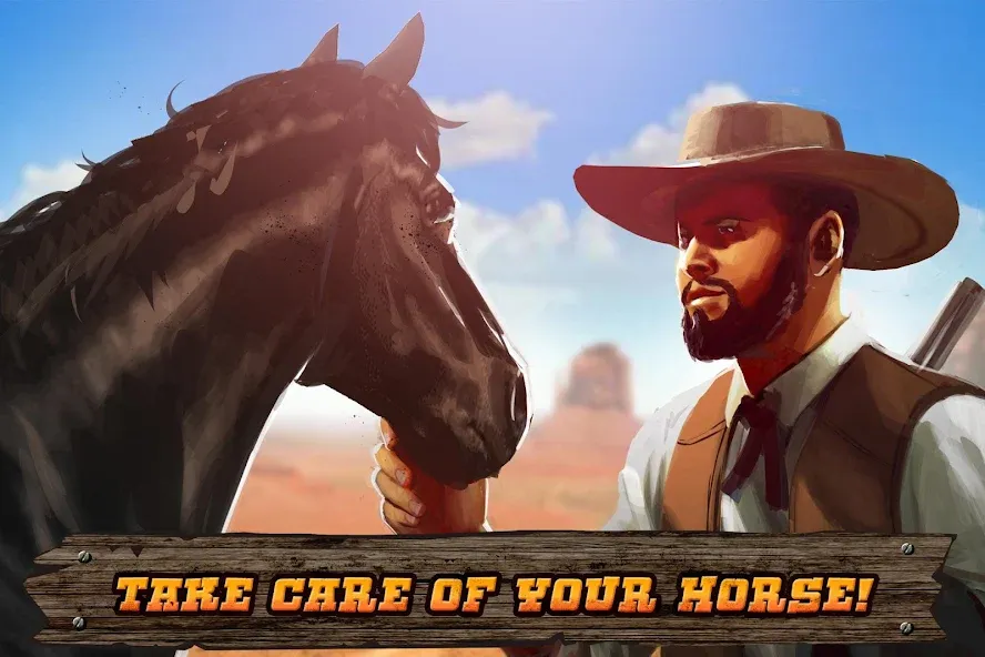 Cowboys Horse Racing Derby [МОД Unlocked] Screenshot 2