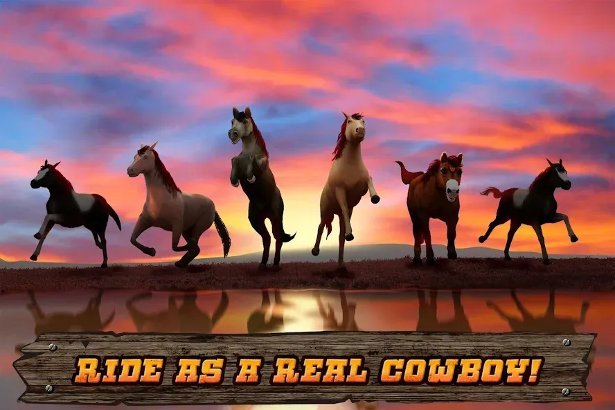 Cowboys Horse Racing Derby [МОД Unlocked] Screenshot 5