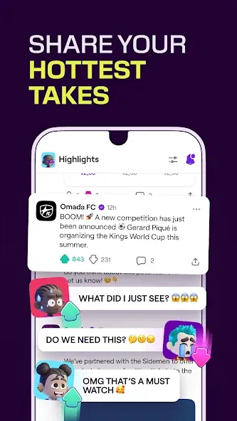 Omada - Make Sport Social (Омада) [МОД Unlocked] Screenshot 5