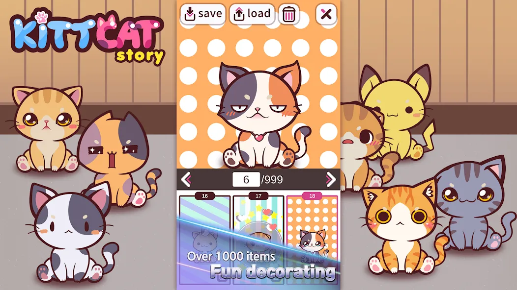 KittCat Story : Cat Maker (Киткэт Стори) [МОД Menu] Screenshot 4