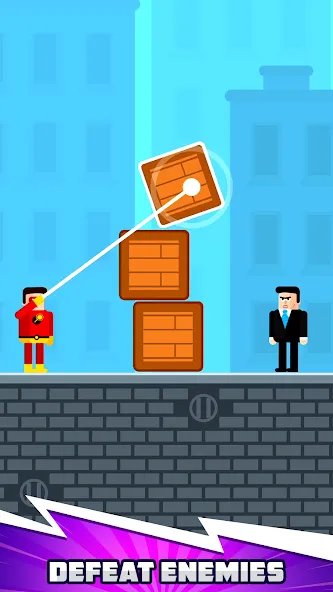 The Superhero League (Зе Суперхиро Лигующ) [МОД Бесконечные деньги] Screenshot 1