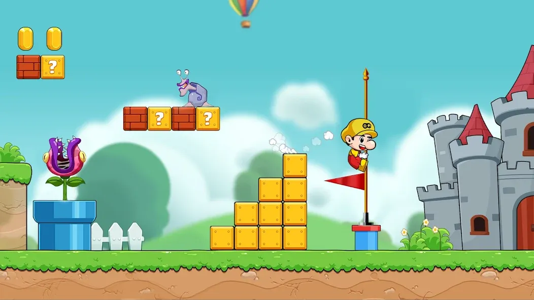 Bean's World Super: Run Games [МОД Unlocked] Screenshot 3