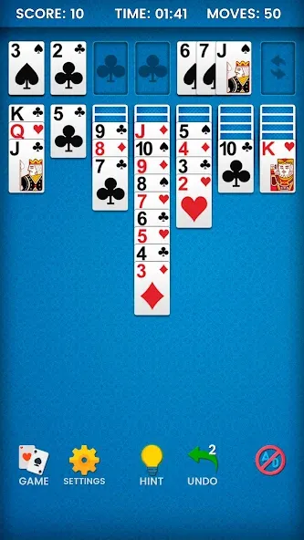 Klondike Solitaire (Клондайк солитер) [МОД Unlocked] Screenshot 2