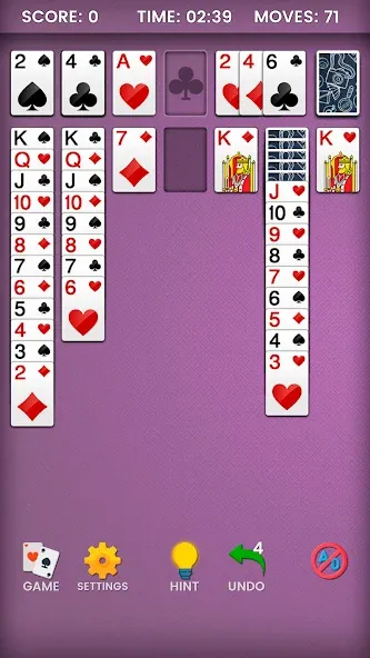 Klondike Solitaire (Клондайк солитер) [МОД Unlocked] Screenshot 3