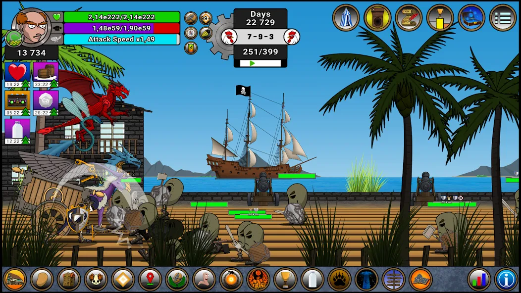 Farmer Against Potatoes Idle (Фармер против бездействия картошки) [МОД Menu] Screenshot 1